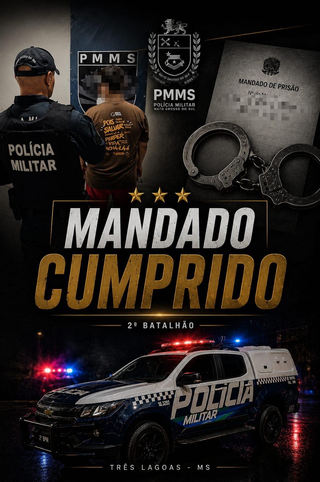 Por falta de um tinha dois: Homem conhecido até por associação criminosa é preso com dois mandados no bairro Vila Piloto em Três Lagoas Por falta de um tinha dois: Homem conhecido até por associação criminosa é preso com dois mandados no bairro Vila Piloto em Três Lagoas