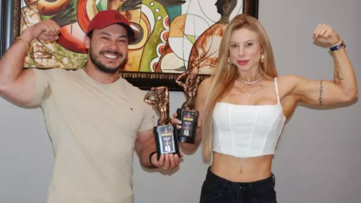 Orgulho de Três Lagoas: Nathália Possari conquista dois títulos e sobe ao lugar mais alto do pódio no fisiculturismo