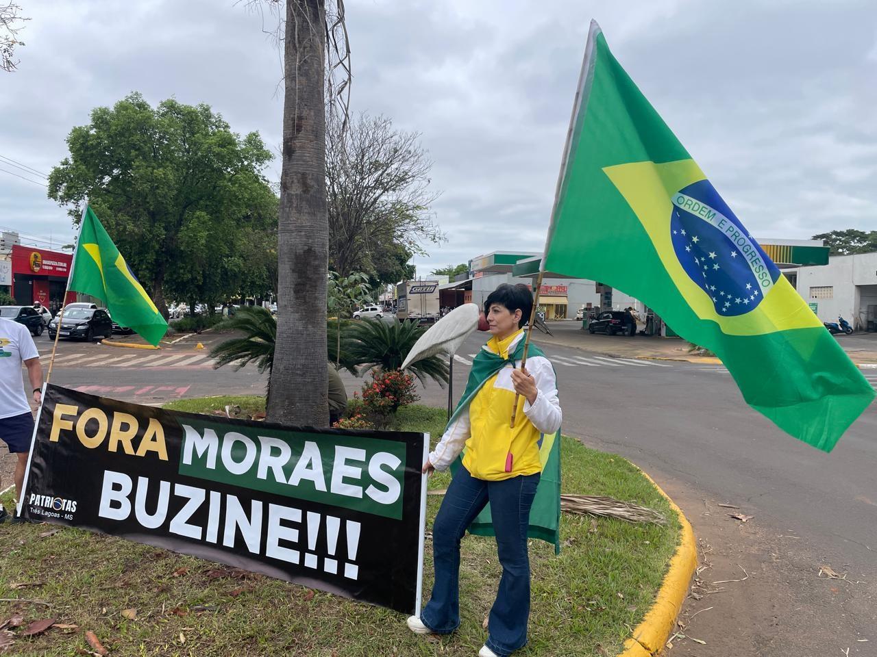 Três Lagoas também registra manifestação contra Alexandre de Moraes neste 7 de Setembro Três Lagoas também registra manifestação contra Alexandre de Moraes neste 7 de Setembro