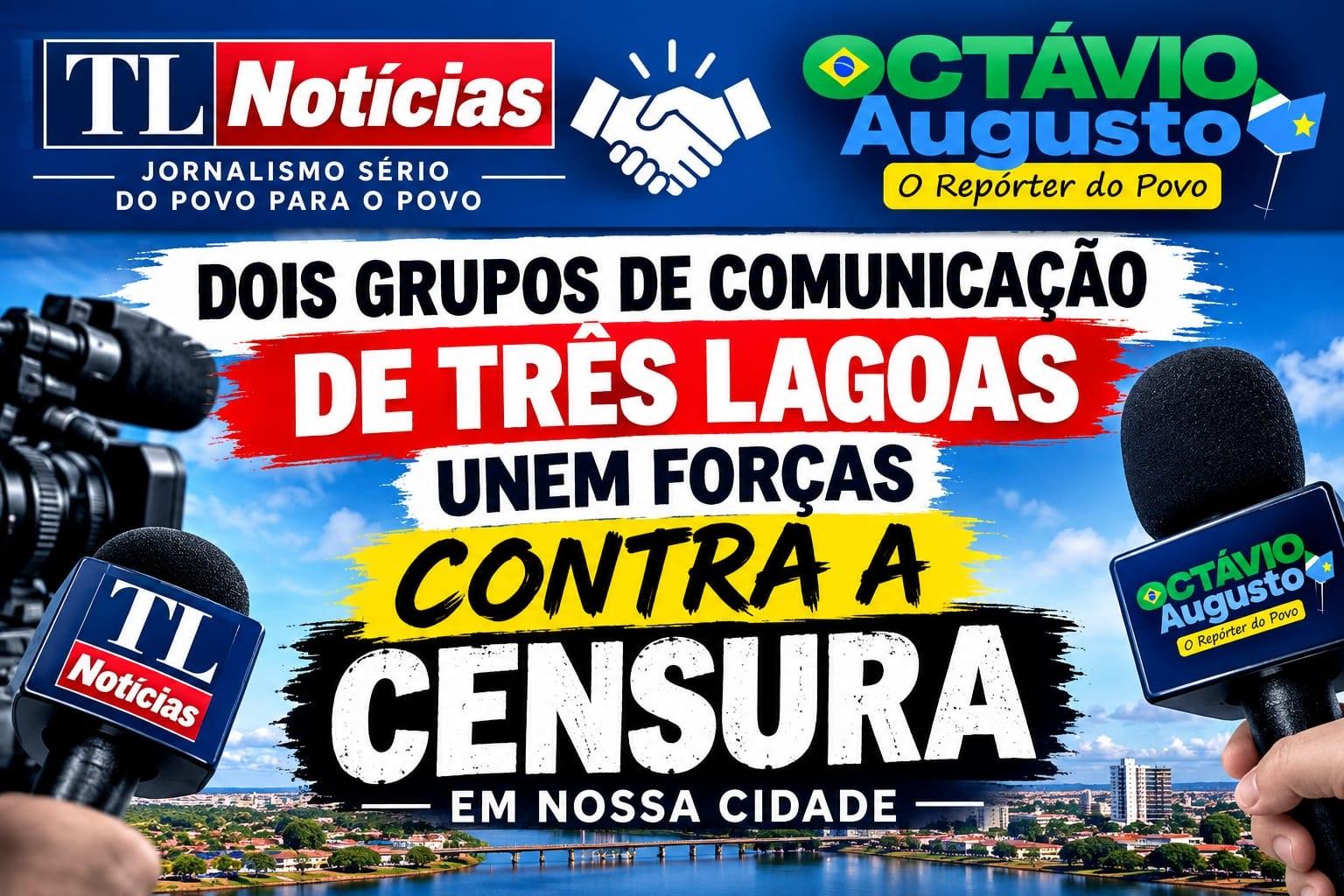 O que está acontecendo com o jornalismo em Três Lagoas: Imprensa local manifesta apoio a Marco Campos após jornalista relatar ameaças e pressões