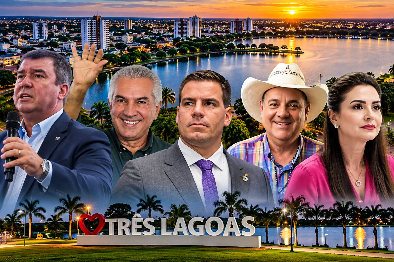 Eleições 2026: Três Lagoas vira ponto de encontro político e recebe pelo menos cinco candidatos em um único dia Eleições 2026: Três Lagoas vira ponto de encontro político e recebe pelo menos cinco candidatos em um único dia
