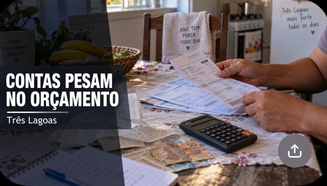 Por que o dinheiro parece acabar mais rápido? Dívidas ajudam a explicar o aperto de famílias em Três Lagoas