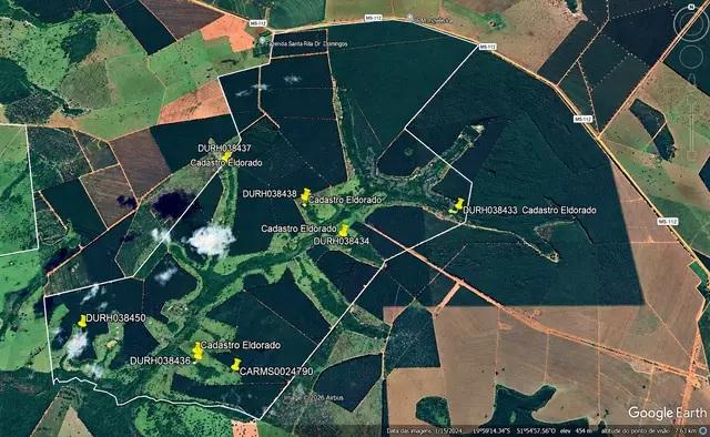 MP investiga regularização de barragens na Bacia do Rio Sucuriú em fazenda arrendada pela Eldorado Brasil de Três Lagoas 