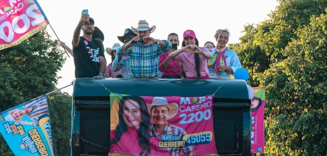 Na reta final da campanha, Ângelo Guerreiro e Dr. Ruy Costa fizeram carreatas no final de semana em Três Lagoas Na reta final da campanha, Ângelo Guerreiro e Dr. Ruy Costa fizeram carreatas no final de semana em Três Lagoas