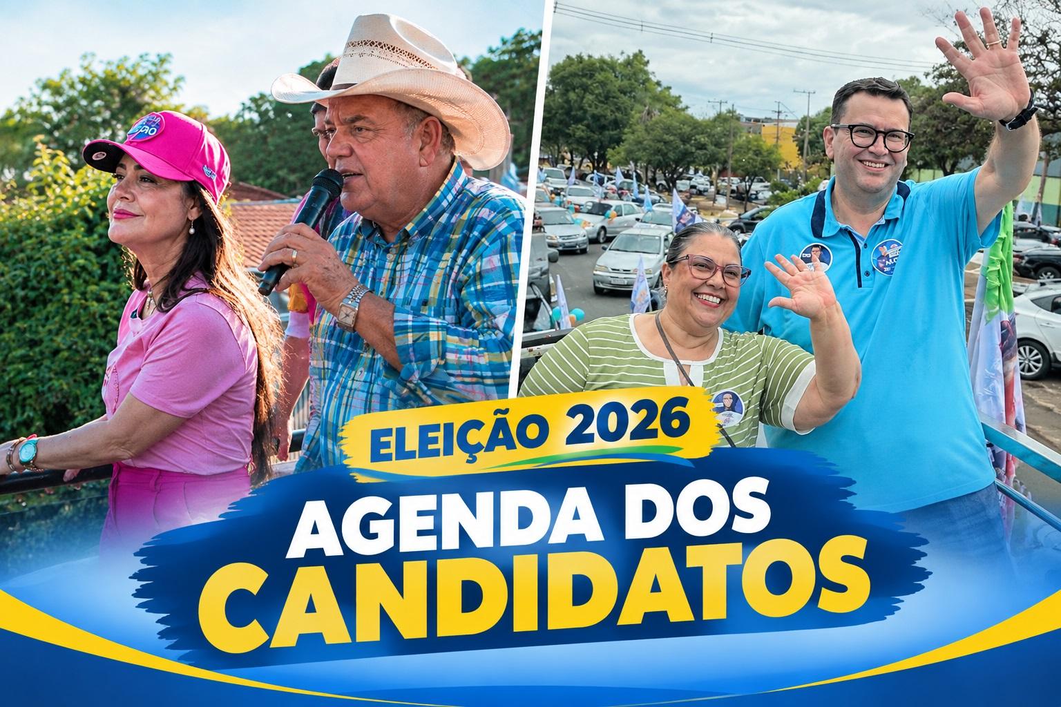  Na reta final da campanha, Ângelo Guerreiro e Dr. Ruy Costa fizeram carreatas no final de semana em Três Lagoas