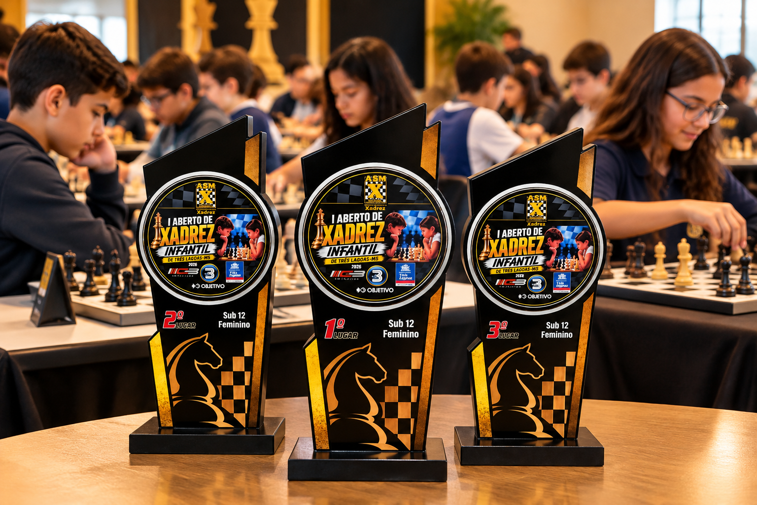 Seu filho gosta de desafios: Três Lagoas recebe campeonato infantil de Xadrez neste sábado 