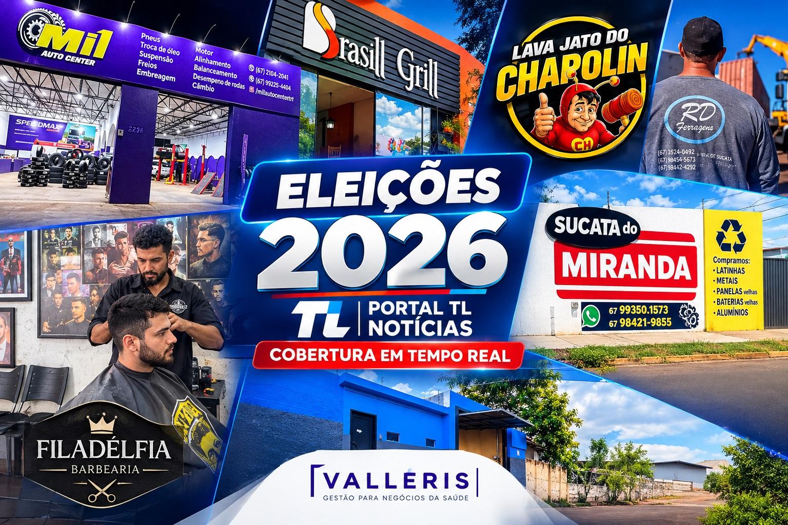 ELEIÇÕES 2026 É AQUI NO TL NOTÍCIAS - COBERTURA EM TEMPO REAL DURANTE TODO O DIA 