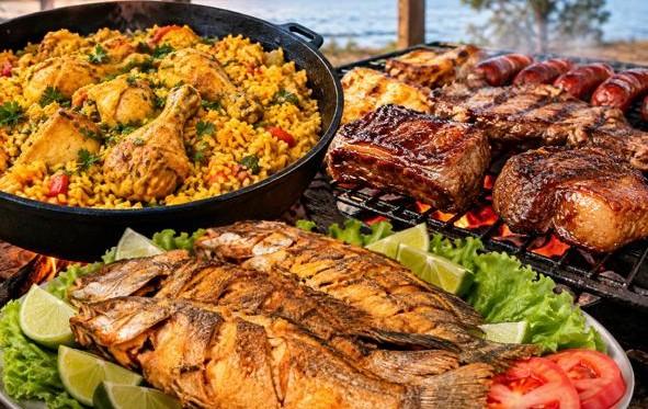 Churrasco, peixe frito, galinhada e arroz carreteiro estão entre as comidas preferidas para o feriadão em Três Lagoas