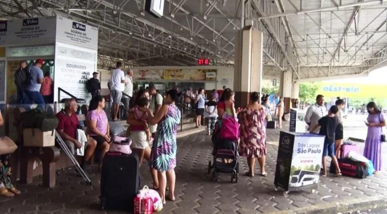 Três Lagoas está entre os destinos mais procurados no feriadão; movimento nas rodoviárias deve ultrapassar expectativas