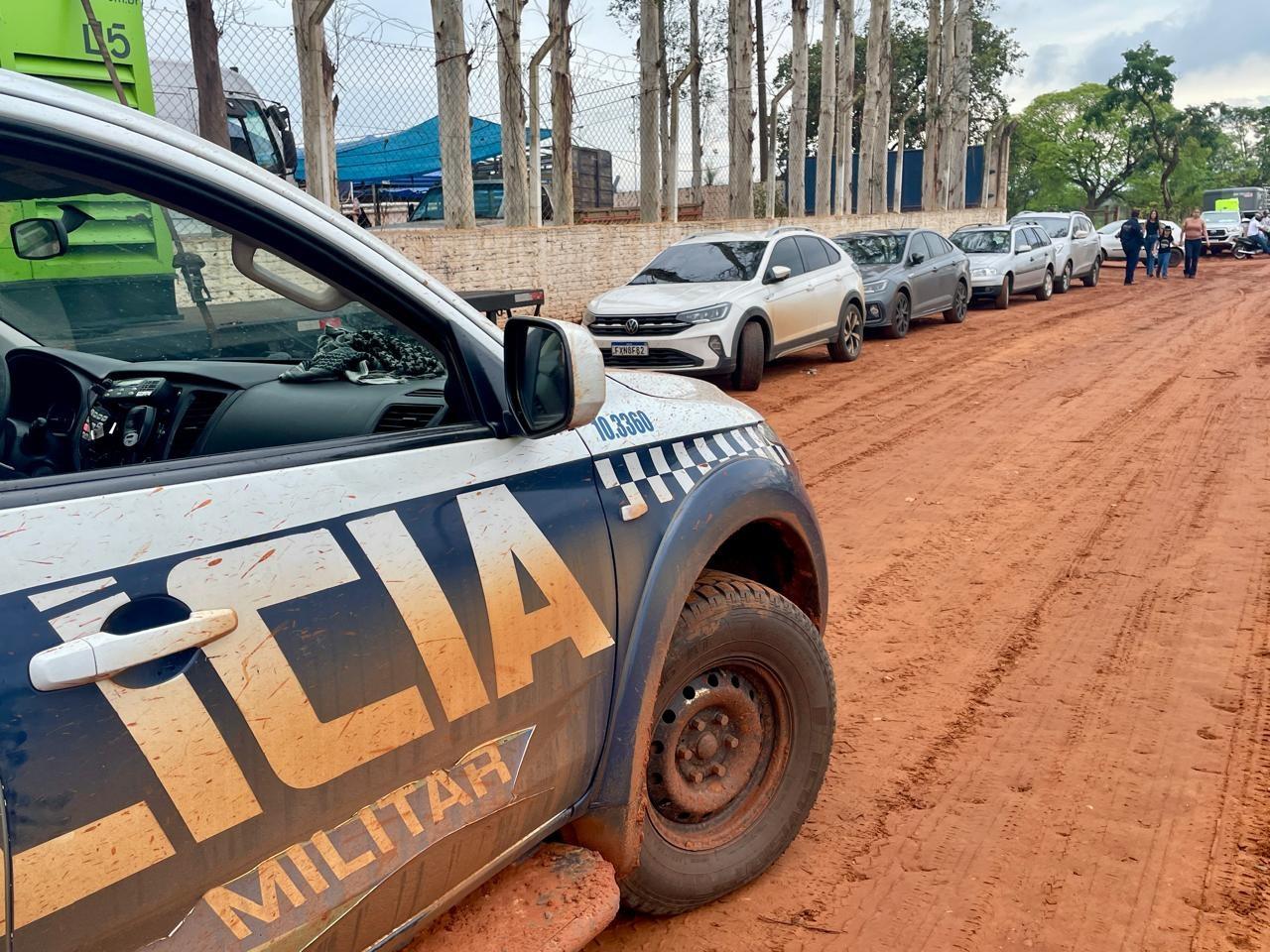 Megaoperação da Polícia Militar mobiliza equipes de Três Lagoas e intensifica combate ao tráfico de drogas e outros crimes na região de Brasilândia-MS