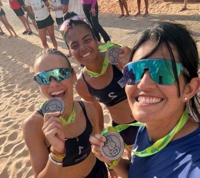 Orgulho de Três Lagoas! Atletas conquistam medalha de bronze no Brasileiro Sub-21 de vôlei de praia