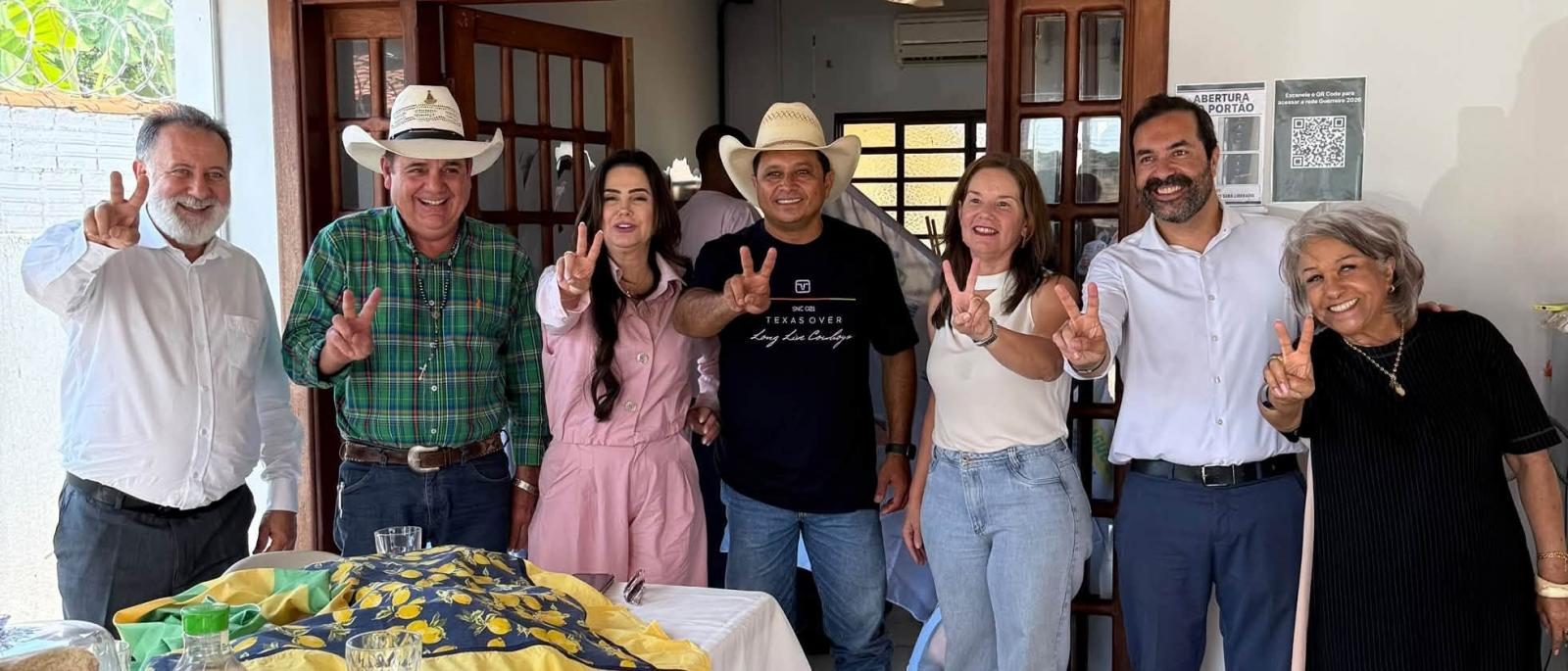 Carreata dos guerreiros movimenta Três Lagoas com presença de Reinaldo Azambuja, Mara Caseiro e Ângelo Guerreiro