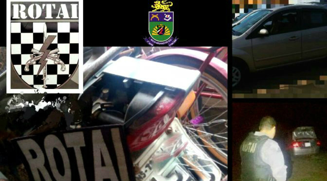 Em menos de 9h, policiais recuperaram dois automóveis furtados 