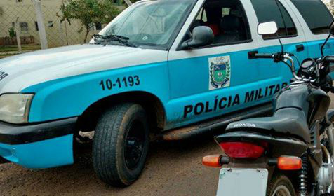 Polícia de Três Lagoas recupera moto furtada no Novo Oeste