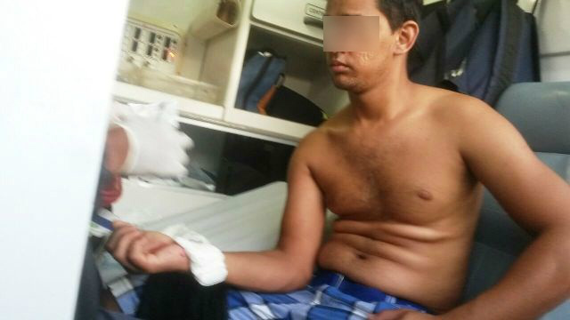 Homem chega embriagado, bate na esposa e filho tenta “corrigir” o pai