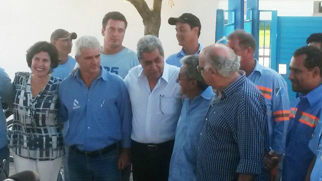 André Puccinelli inaugura reforma do prédio da Sanesul em Três Lagoas 
