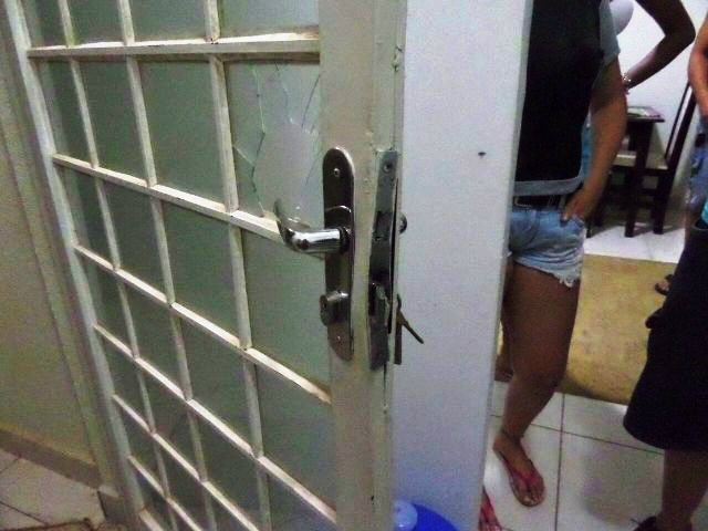 Casa no Santa Rita é invadida e TV é levada