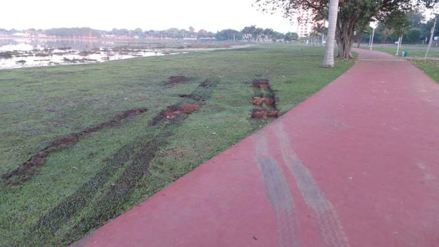 Jornalista denuncia descaso na Lagoa Maior de Três Lagoas 