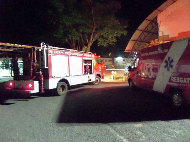 Princípio de incêndio em clube mobiliza Bombeiros na AABB
