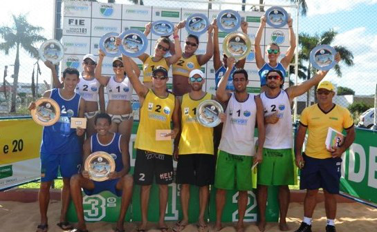 Atletas do interior e de Três Lagoas dominam vôlei de praia no Estado