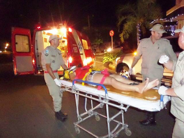 Acidente deixa jovem ciclista ferida no Bairro Lapa Acidente deixa jovem ciclista ferida no Bairro Lapa