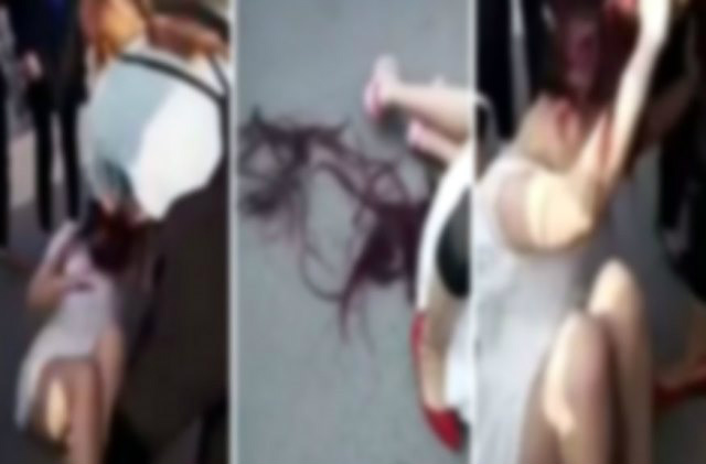 Suspeita de Suspeita de 'ficar com casado' tem de escolher entre olhos furados e cabelos cortados