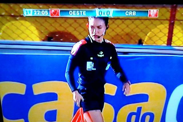 Três-lagoense Daiane Muniz estréia na Série A do Brasileirão entre São Paulo x Santa Cruz