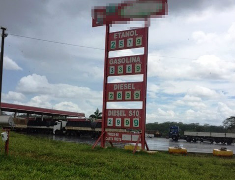 Litro da gasolina do lado paulista é até R$ 0,70 mais barata que Três Lagoas 