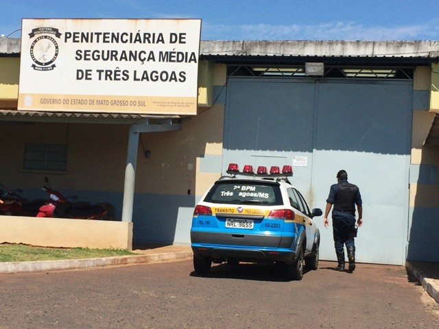 Preso se passa por outro detento e consegue escapar da penitenciária de Três Lagoas