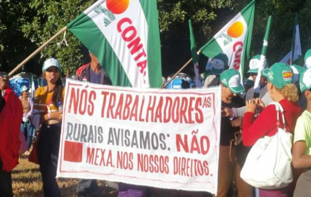 Presidente de Sindicato participa de Mobilização Nacional contra a Reforma da Previdência