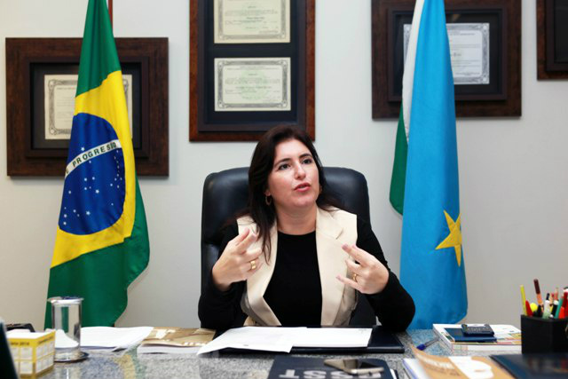 Simone Tebet solicita quitação da dívida com os fornecedores da UFN3 