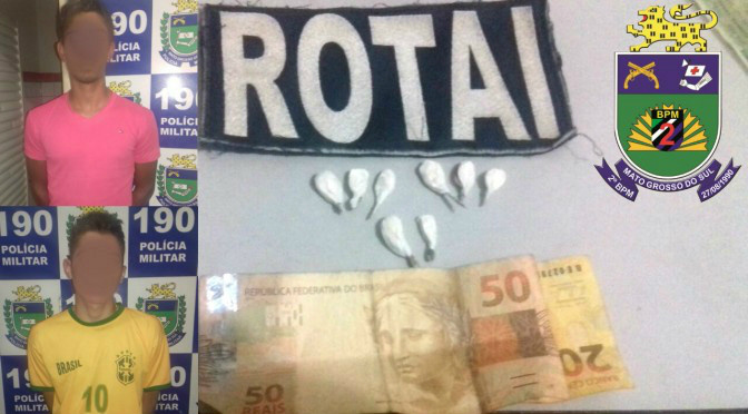 ROTAI detém duas pessoas com droga que seria vendida em casa de shows ROTAI detém duas pessoas com droga que seria vendida em casa de shows