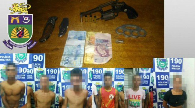 Seis pessoas são presas por associação criminosa Seis pessoas são presas por associação criminosa