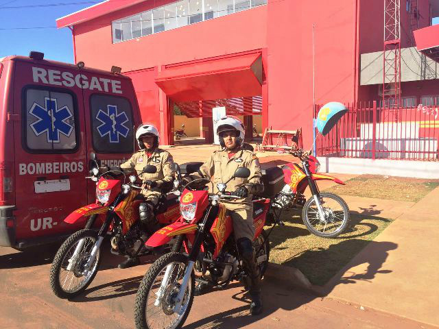Serviço de motosocorrismo é implantado pelos bombeiros em Três Lagoas 