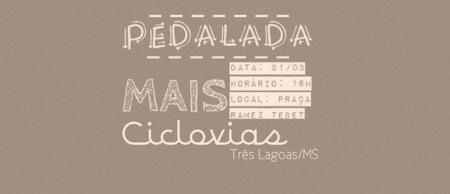 Vereador Nilo lança campanha por mais ciclovias e ciclofaixas em Três Lagoas