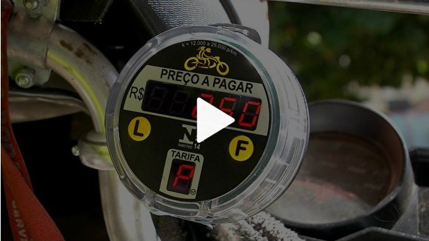 Mototaxímetro começa a ser testado na capital de Mato Grosso do Sul