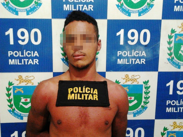 PM prende ladrão que invadiu e furtou locadora durante a madrugada 