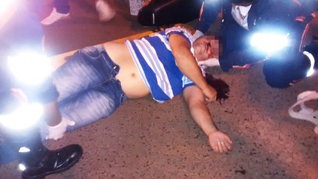 Motociclista supostamente embriagado “fura sinal” e provoca acidente na BR-262