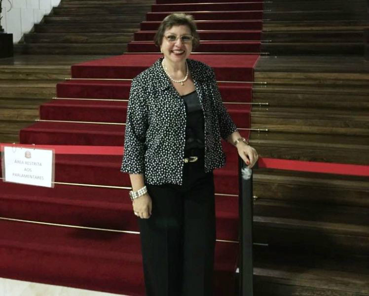 Jamile Zaguir, presidente da ABIME representou MS                  