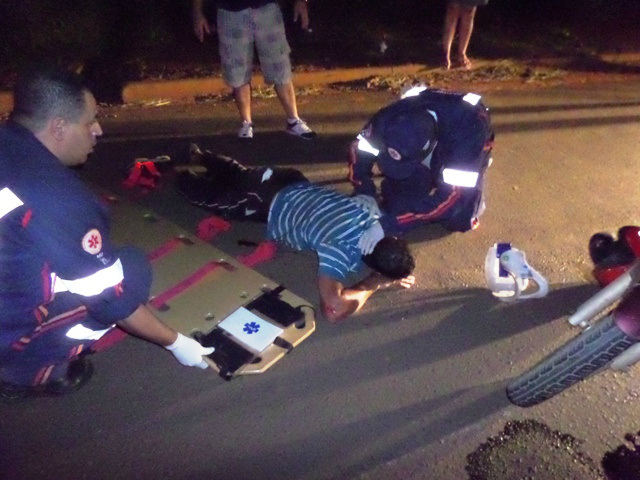 Jovem com distúrbios mentais é atropelado em avenida no bairro Set Sul
