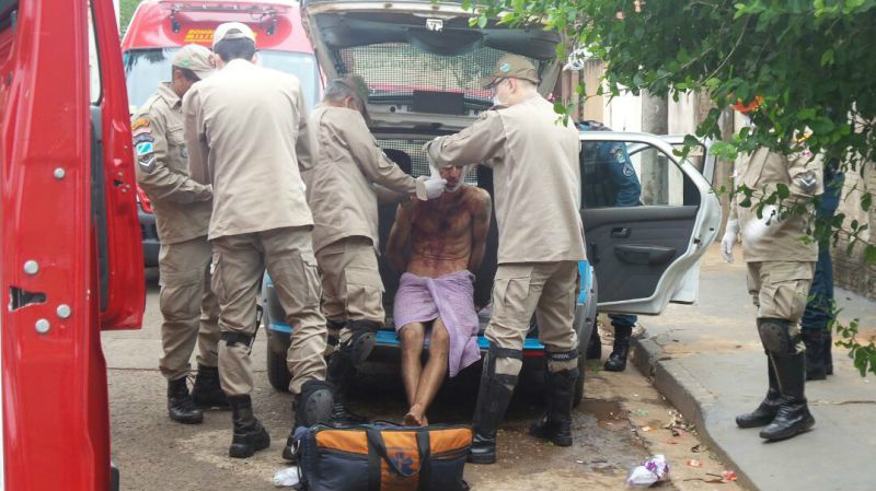 Tarado espancado na Nhanhá já foi preso em 2012 por estuprar a própria mãe