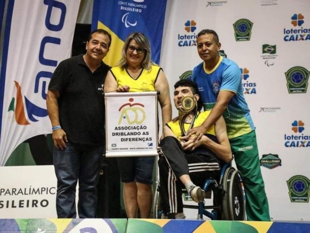 Três-lagoense conquista bicampeonato de Bocha Paralímpica em SP Adriano Fernandes