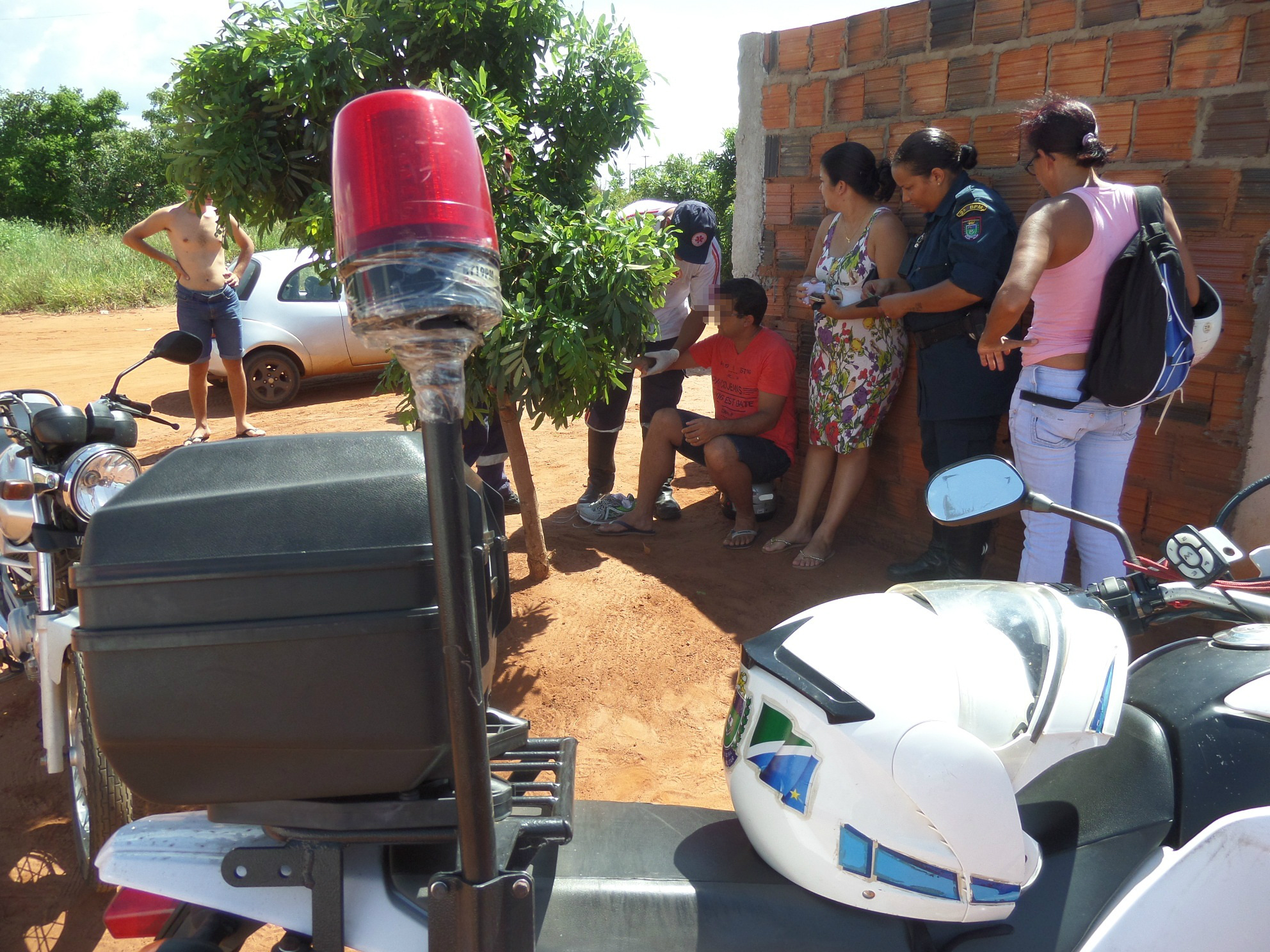 Cruzamento sem sinalização causa acidente no Jardim Alvorada  