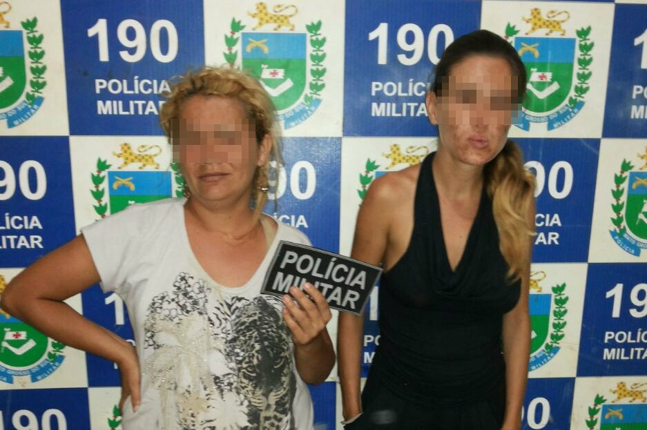 Mulheres passam vergonha ao serem flagradas furtando supermercado no Santos Dumont 