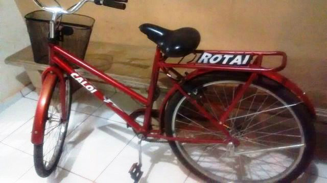 Bicicleta furtada em 2013 é recuperada pela Rotai Bicicleta furtada em 2013 é recuperada pela Rotai