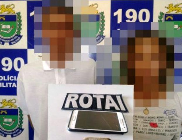 Em Três Lagoas, ROTAI prende casal com celular roubado