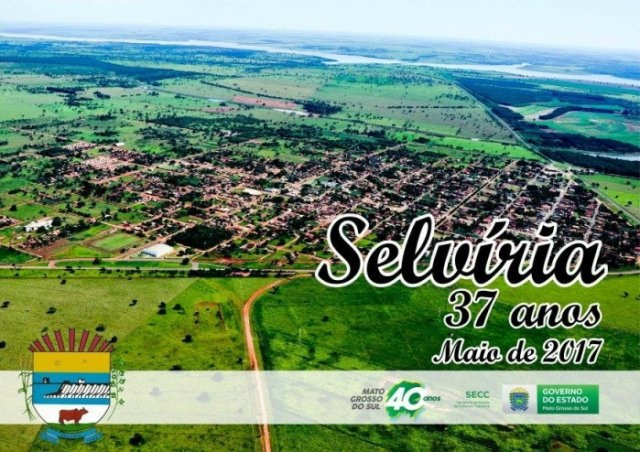 Hasteamento de bandeiras marca os 37 anos de Selvíria