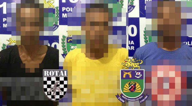PM recaptura fugitivo e prende 2 por disparo de arma, embriaguez e resistência