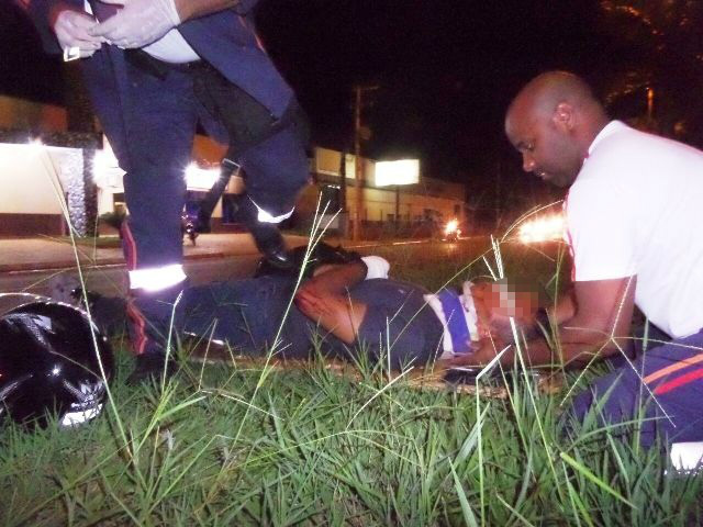 Acidente na BR-262 deixa mais um motociclista ferido na noite desta sexta-feira