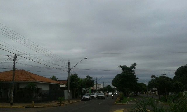 Três Lagoas pode ter chuva à tarde e à noite nesta segunda 